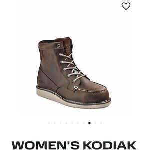 Kodiak Women's Brown Lace-Up Boots